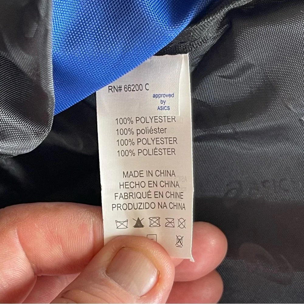 ASICS Gear Bag 2.0 Blue and Black Men's Bag